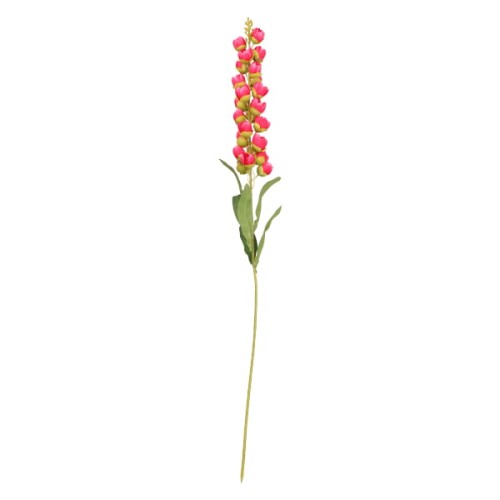 Ostróżka gałązka sztuczna wys. 95 cm, czerwony