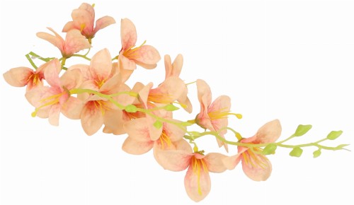 Astromeria gałązka sztuczna wys. 82 cm, brzoskwiniowy
