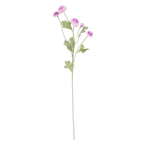 Goździk gałązka sztuczna wys. 60 cm, jasno różowy