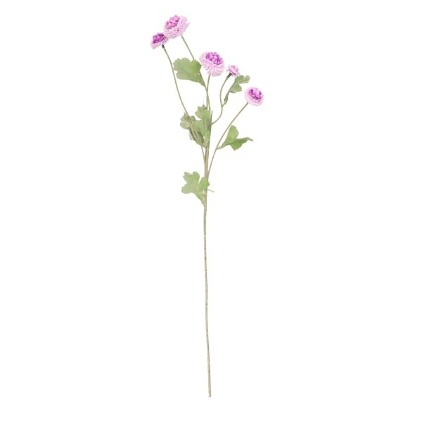 Goździk gałązka sztuczna wys. 60 cm, jasno różowy