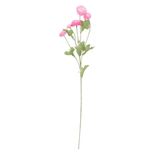 Goździk gałązka sztuczna wys. 60 cm, różowy