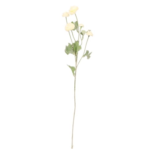 Goździk gałązka sztuczna wys. 60 cm, biały