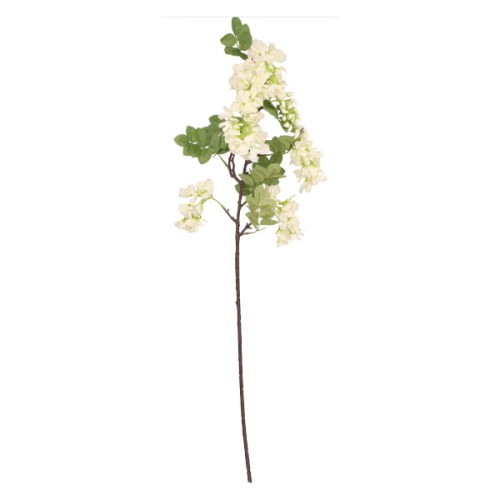 Akacja gałązka sztuczna wys. 88 cm, biały