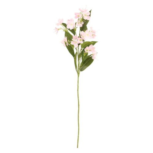 Śniadek gałązka sztuczna wys. 87 cm, jasno różowy