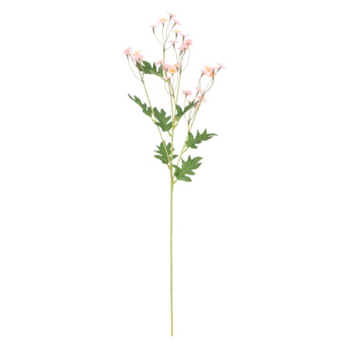 Zawilec gałązka sztuczna wys. 26 cm, jasno różowy