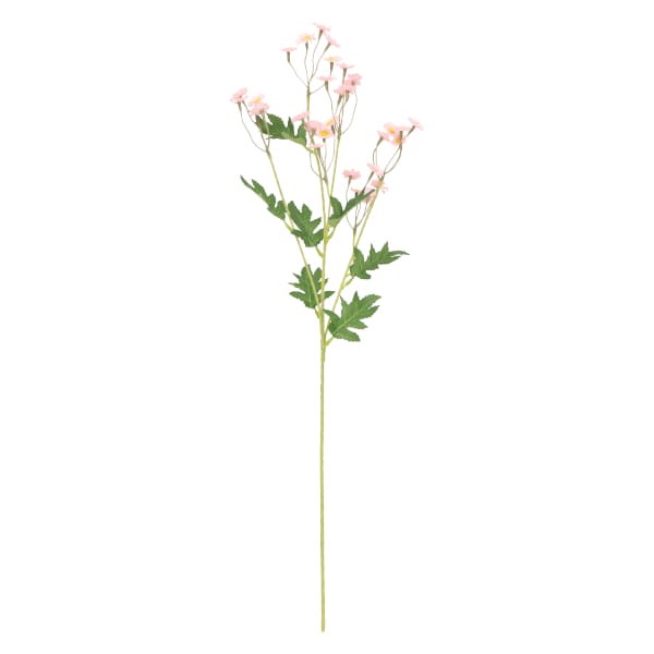 Zawilec gałązka sztuczna wys. 26 cm, jasno różowy