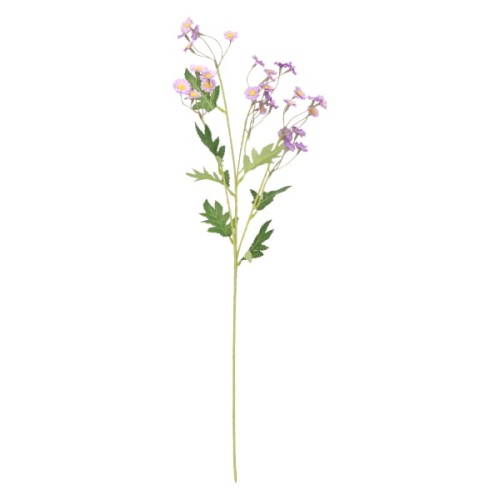 Zawilec gałązka sztuczna wys. 26 cm, fioletowy