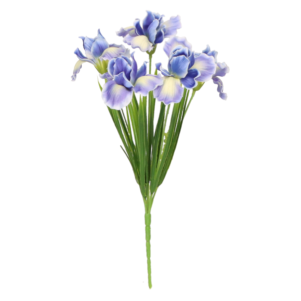 Kwiat sztuczny irys 37cm ASC27821 – zdjęcie 2