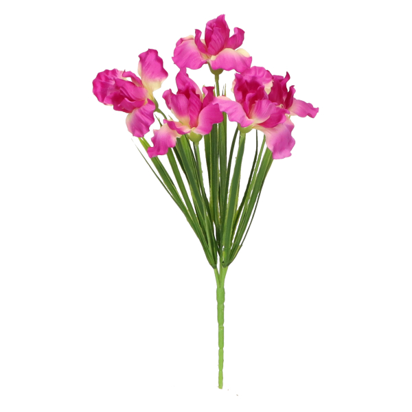 Kwiat sztuczny irys 37cm ASC27821 – zdjęcie 3