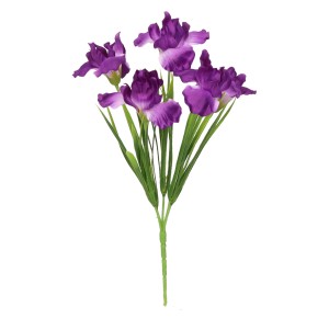 Kwiat sztuczny irys 37cm ASC27821 – zdjęcie 4