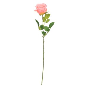 Kwiat sztuczny róża pojedyncza 65 cm AST50784-S – zdjęcie 3