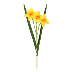 Kwiat sztuczny żonkil 39cm ASC27707 – zdjęcie 4