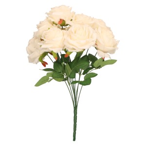 Bukiet sztuczny róże 45cm ASC27440 – zdjęcie 4