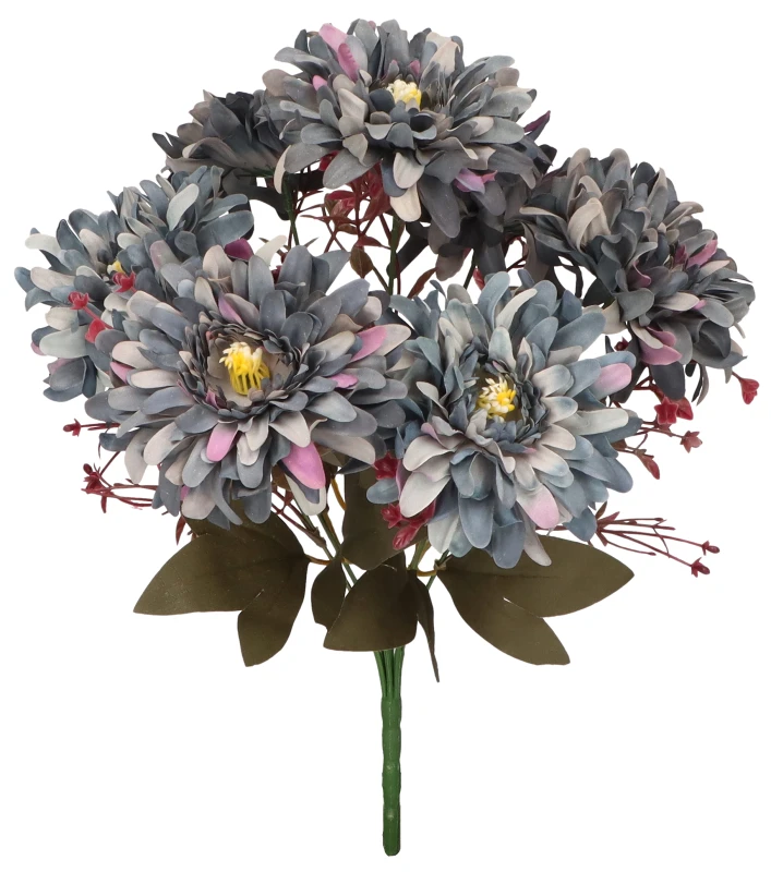Kwiat sztuczny dalia 38cm ASC28379