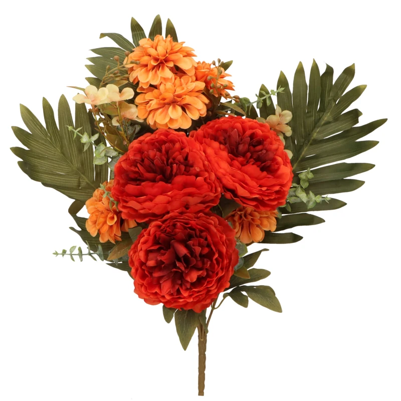 Piwonia bukiet typu 'leżak' 50cm ASC27267-mix 6 kolorów – zdjęcie 4
