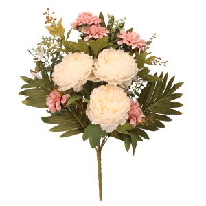 Piwonia bukiet typu 'leżak' 50cm ASC27267-mix 6 kolorów – zdjęcie 8