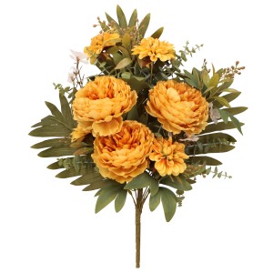 Piwonia bukiet typu 'leżak' 50cm ASC27267-mix 6 kolorów – zdjęcie 9