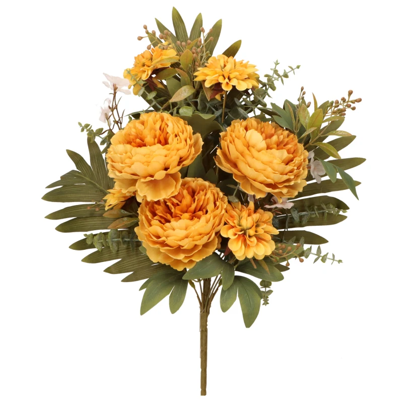 Piwonia bukiet typu 'leżak' 50cm ASC27267-mix 6 kolorów – zdjęcie 9