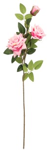 Kwiat sztuczny gałązka róży 75cm ASC28178 – zdjęcie 5