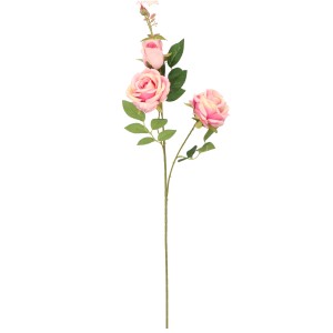 Kwiat sztuczny gałązka róży 80cm ASC28388 – zdjęcie 5