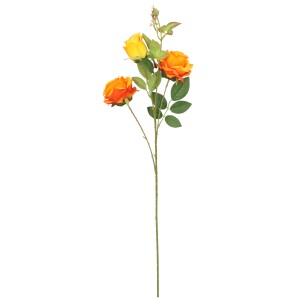 Kwiat sztuczny gałązka róży 80cm ASC28388 – zdjęcie 7
