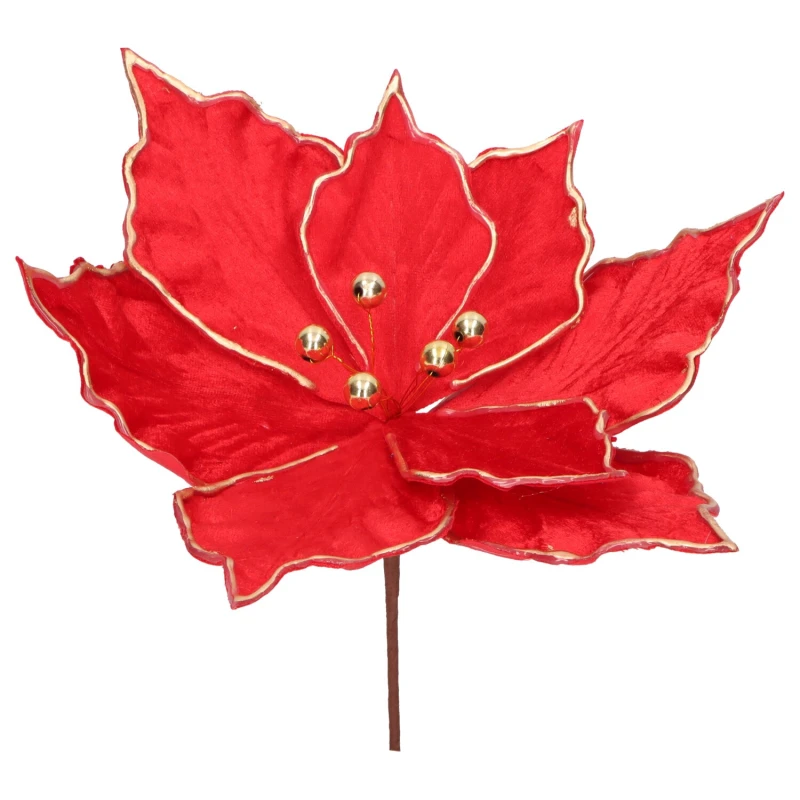 Gwiazda betlejemska 28 cm czerwona ASC27078-7