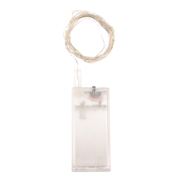 Lampki choinkowe 30 LED 3 m na baterie barwa naturalna AST23991-NATURAL