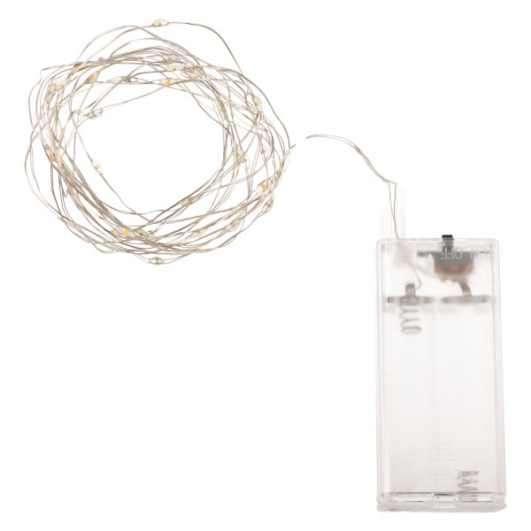 Lampki choinkowe 30 LED 3 m na baterie barwa naturalna AST23991-NATURAL