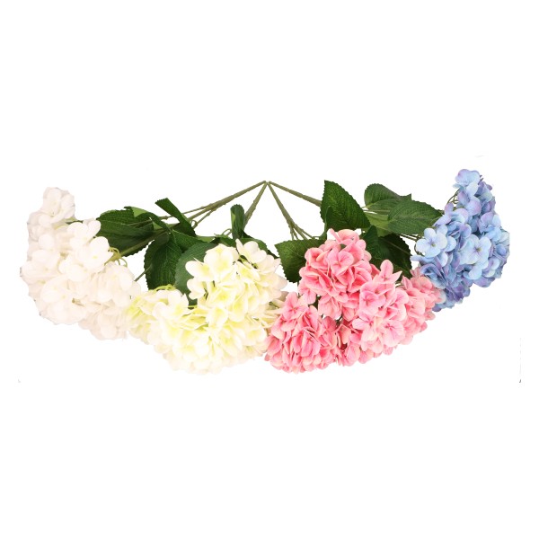 Hortensja bukiet 44 cm mix 4 kolorów AST50370
