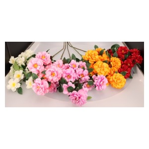 Róża gałązka 88 cm mix 3 kolorów AST50764
