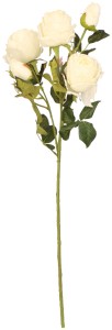 Roża gałązka 66 cm mix 4 kolorów ASC27676-MIX