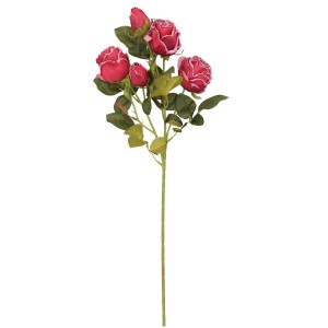 Roża gałązka 66 cm mix 4 kolorów ASC27676-MIX