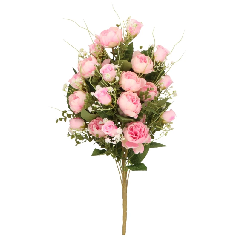 Róża bukiet 53 cm mix 3 kolorów ASC28387-MIX