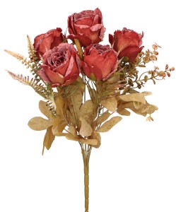 Roża bukiet 45 cm mix 5 kolorów AST50433-MIX
