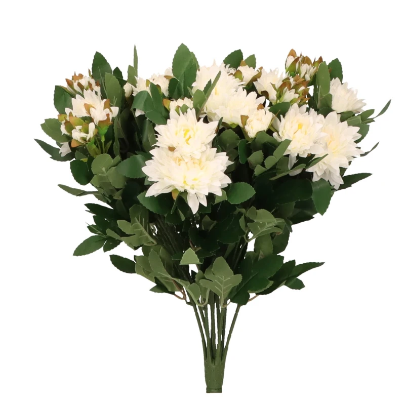 Dalia bukiet 40 cm biały ASC27200-1