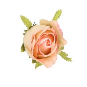 Róża wyrobowa pąk 5 cm biało-różowa ASC28293-6