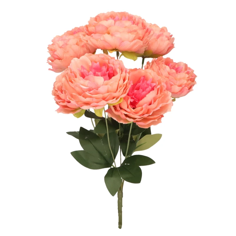 Bukiet piwonia 43 cm 7 gałązek AST50489-MIX