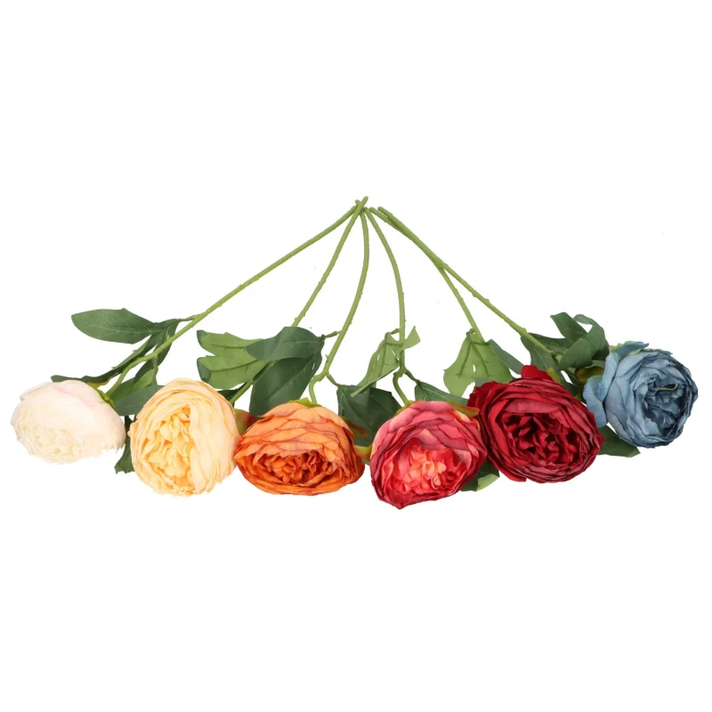 Kwiat sztuczny piwonia 48 cm AST50546-MIX