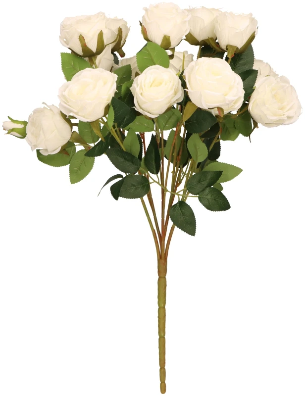 Kwiat bukiet róża 15 główek 58 cm ASC28177-MIX
