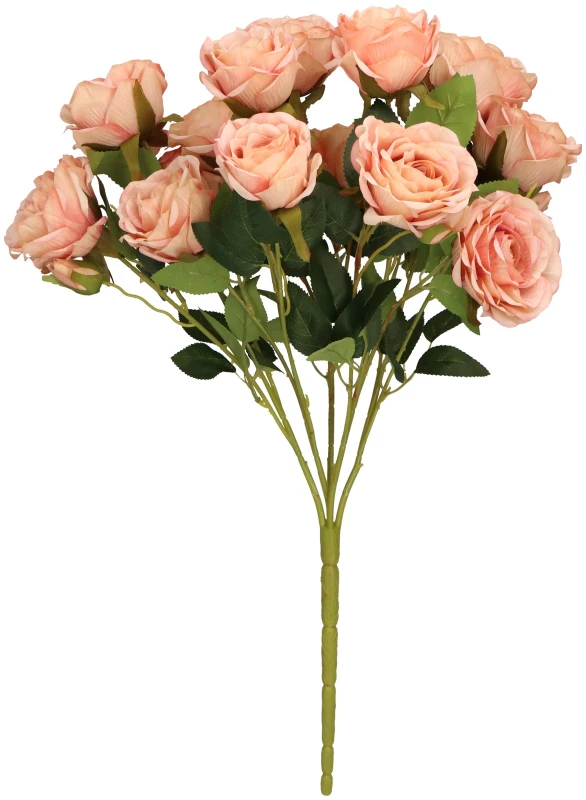Kwiat bukiet róża 15 główek 58 cm ASC28177-MIX