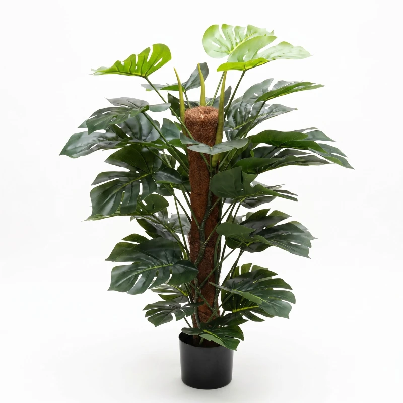 Monstera sztuczna w doniczce 115 cm zielona ASC28933