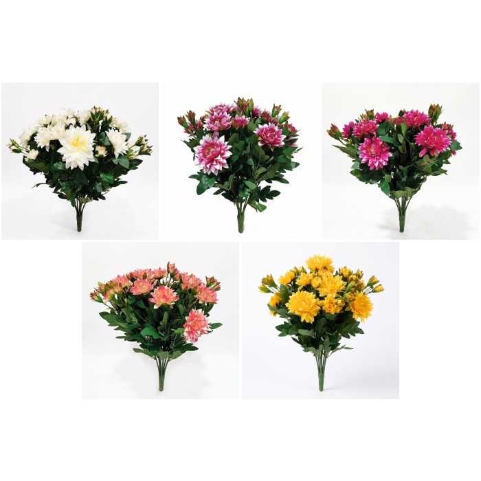 Chryzantema bukiet 40 cm mix kolorów ASC27200-MIX-SI