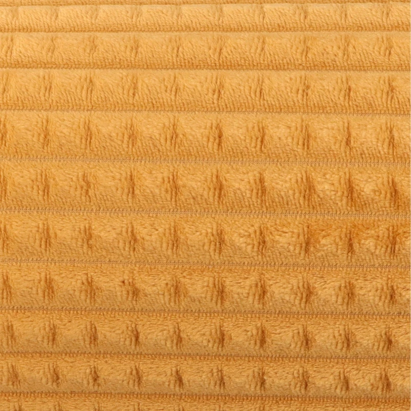 Koc kostka musztardowy 200x220 cm ASC240483-1