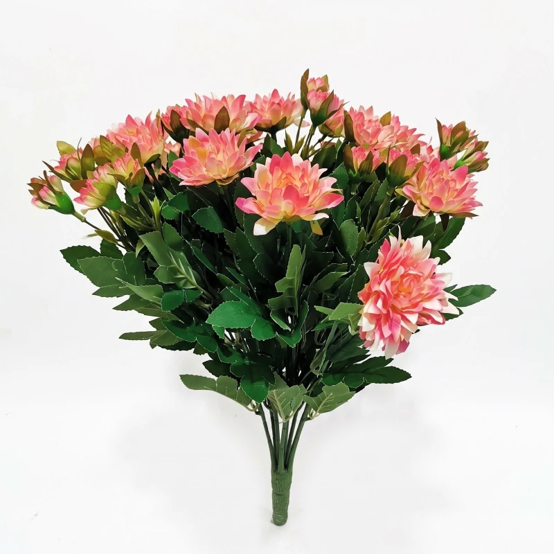 Chryzantema bukiet 40 cm różowy ASC27200-5-SI