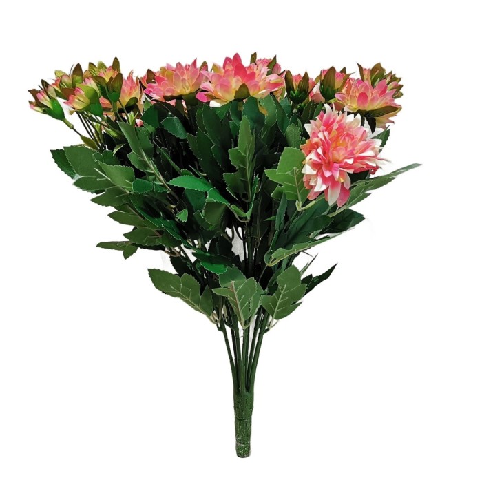 Chryzantema bukiet 40 cm różowy ASC27200-5-SI
