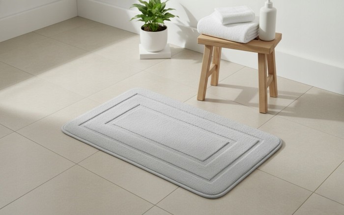 Dywanik 40x60 cm szary AST232430-1-SI