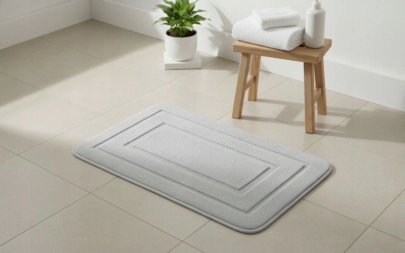 Dywanik 40x60 cm szary AST232430-1-SI