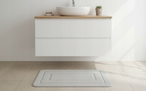 Dywanik 40x60 cm szary AST232430-1-SI