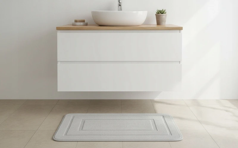 Dywanik 40x60 cm szary AST232430-1-SI