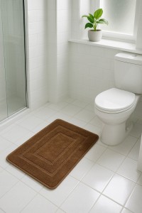 Dywanik 40x60 cm brązowy AST232430-4-SI